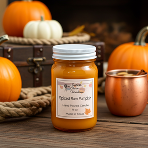 Spiced Rum Pumpkin Candle & Wax Melt | Fall Fragrance | Farmhouse World