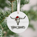 Texas Christmas Ornament - Longhorn Merry Texmas | Farmhouse World