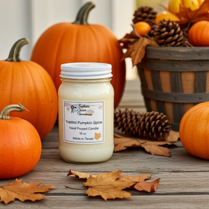 Toasted Pumpkin Spice Candle & Wax Melt | Fall | Farmhouse World