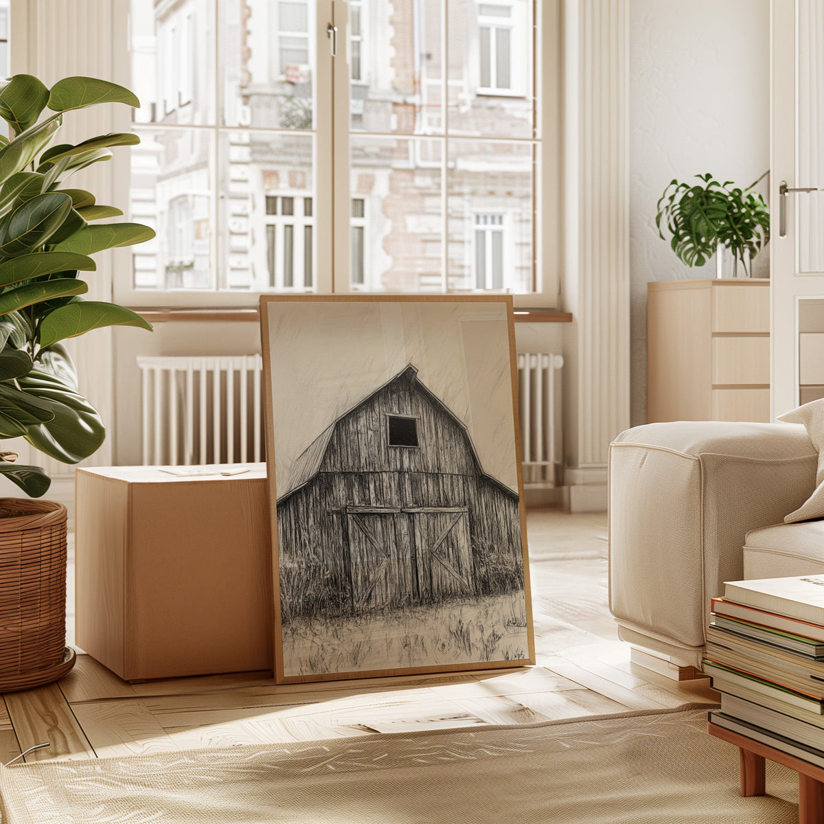 Weathered Barn | Western Wall Art | Farmhouse World