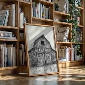 Weathered Barn | Western Wall Art | Farmhouse World