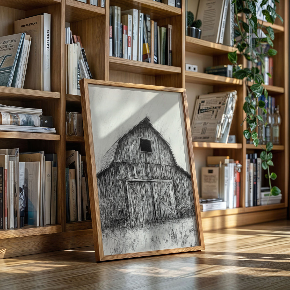 Weathered Barn | Western Wall Art | Farmhouse World