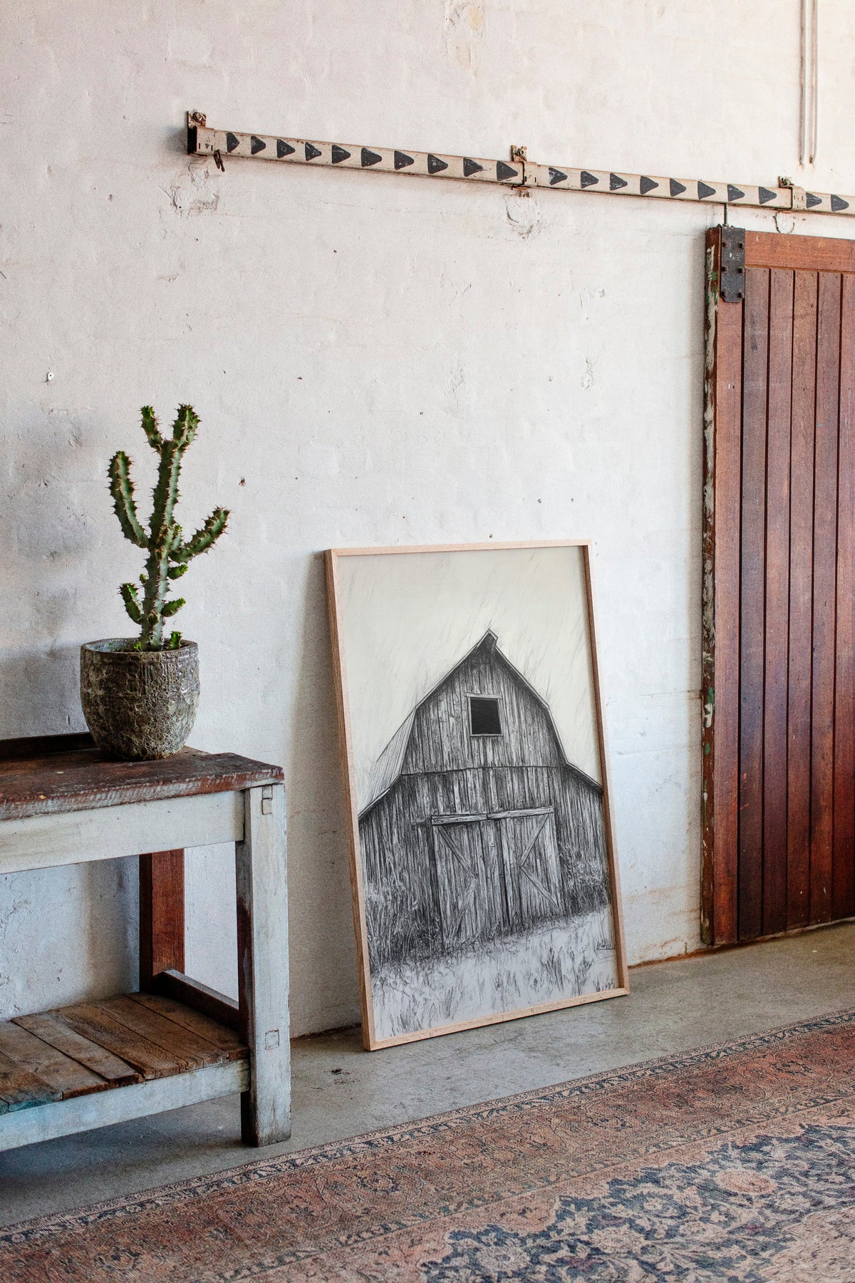 Weathered Barn | Western Wall Art | Farmhouse World