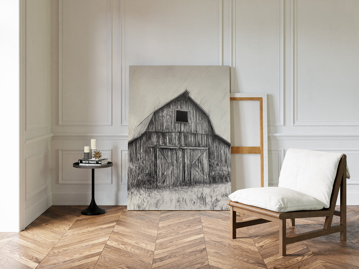 Weathered Barn | Western Wall Art | Farmhouse World