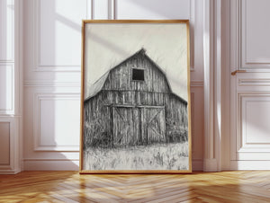 Weathered Barn | Western Wall Art | Farmhouse World