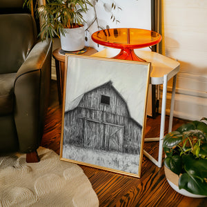 Weathered Barn | Western Wall Art | Farmhouse World