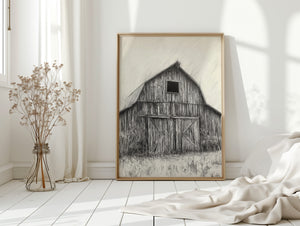 Weathered Barn | Western Wall Art | Farmhouse World