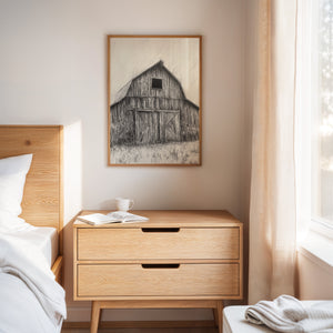 Weathered Barn | Western Wall Art | Farmhouse World