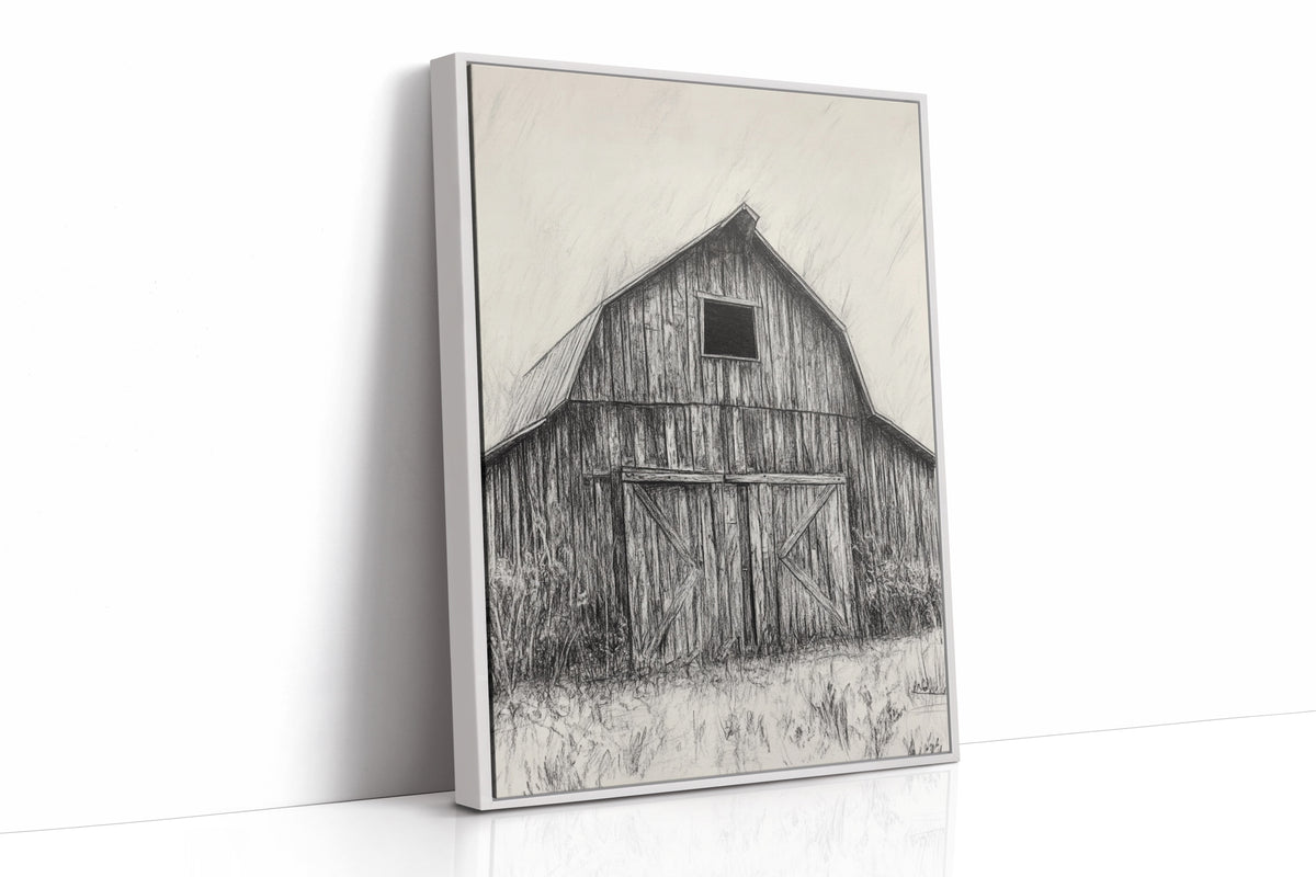 Weathered Barn | Western Wall Art | Farmhouse World