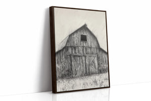 Weathered Barn | Western Wall Art | Farmhouse World