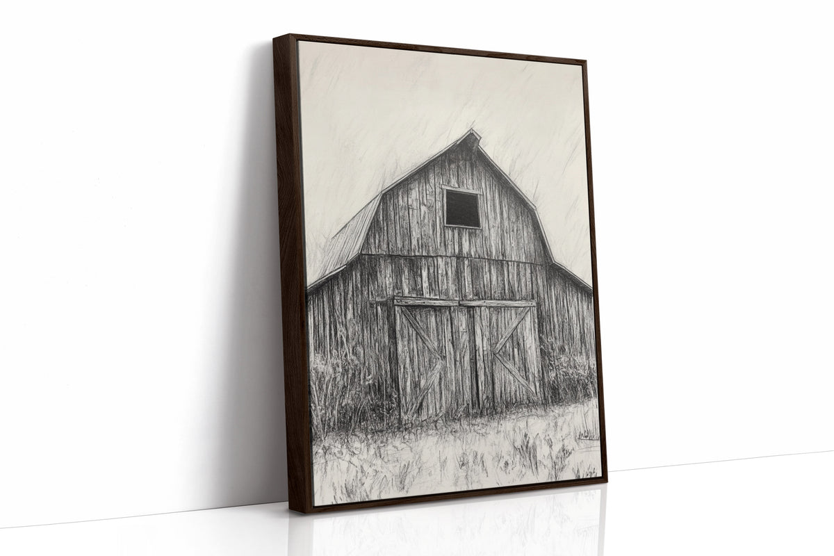 Weathered Barn | Western Wall Art | Farmhouse World