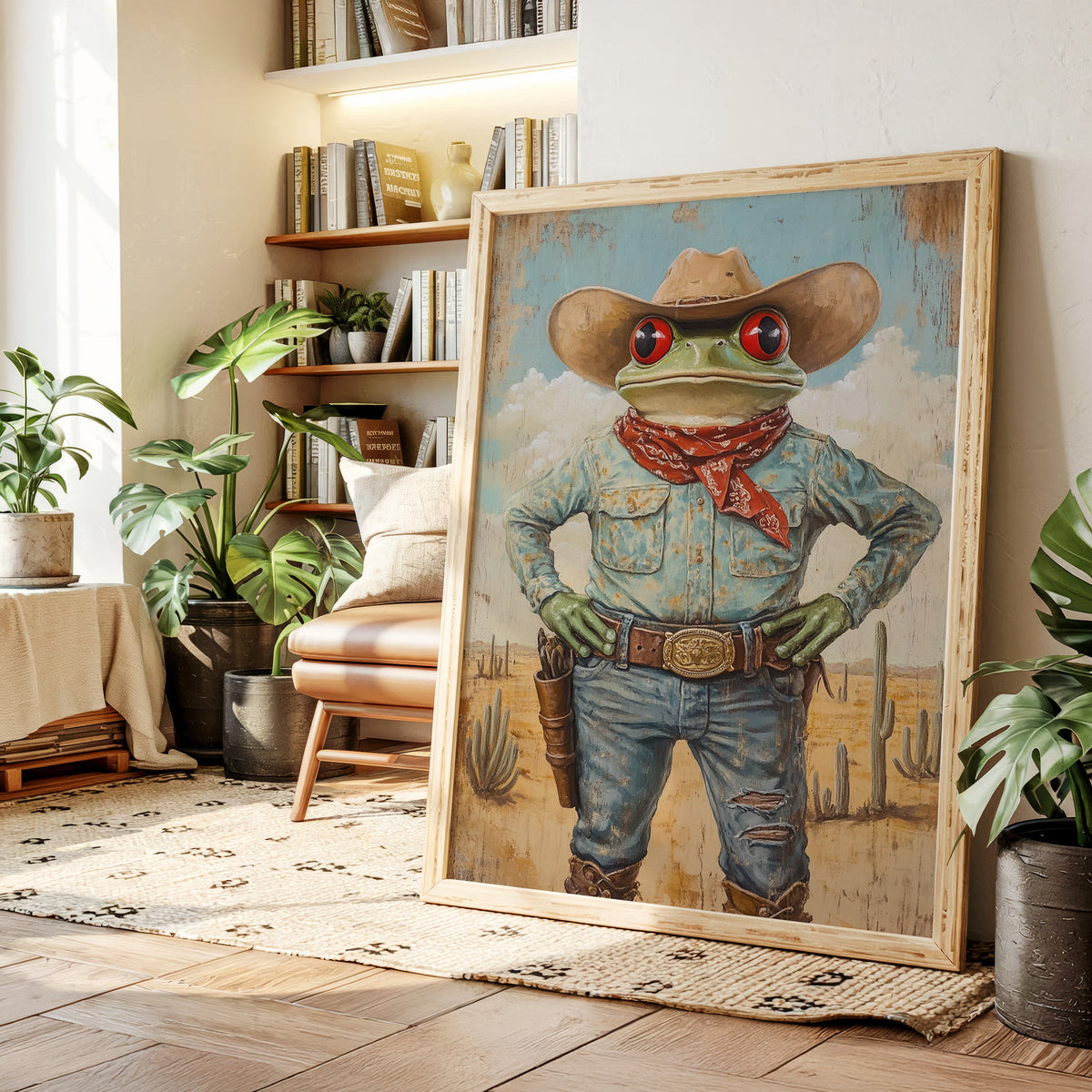 Western Frogster | Western Wall Art | Farmhouse World