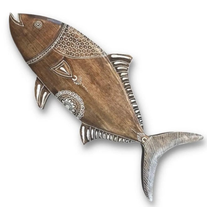 Wood Amberjack Fish | Farmhouse World