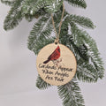 Cardinals Appear When Angels Are Near Ornament | Farmhouse World