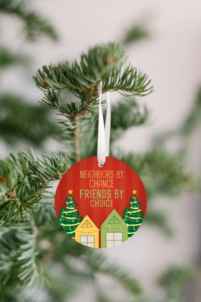 Christmas Ornament for Neighbor - Christmas Gift for Neighbor | Farmhouse World