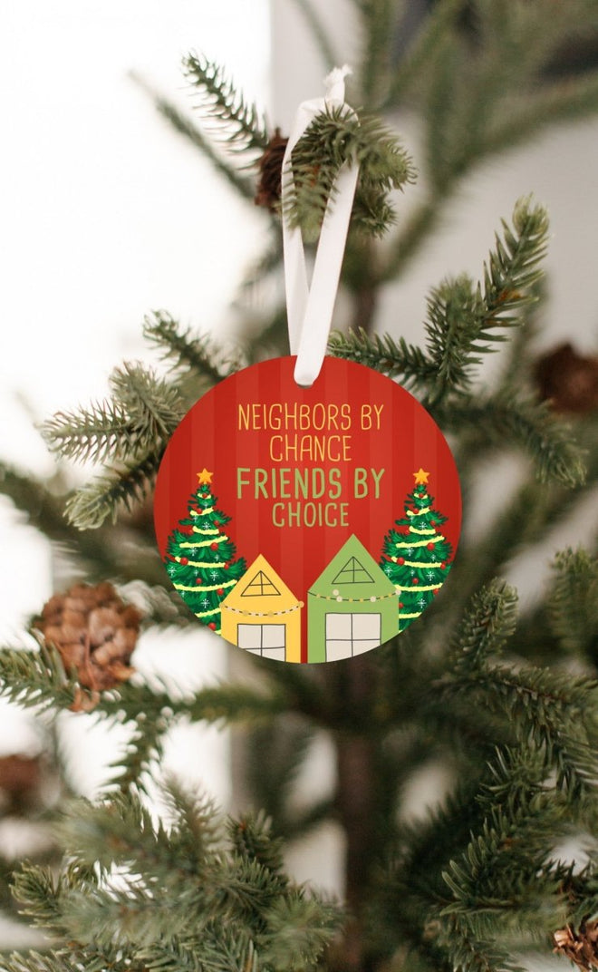 Christmas Ornament for Neighbor - Christmas Gift for Neighbor | Farmhouse World