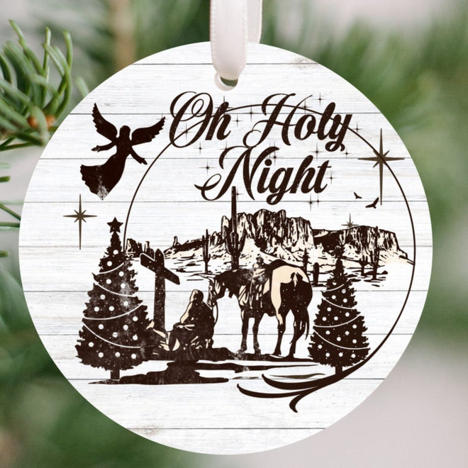 Cowboy Christmas Ornament | Farmhouse World