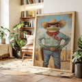 Western Frogster | Western Wall Art