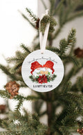 Gnome Christmas Ornament - We Wish You A Merry Christmas | Farmhouse World