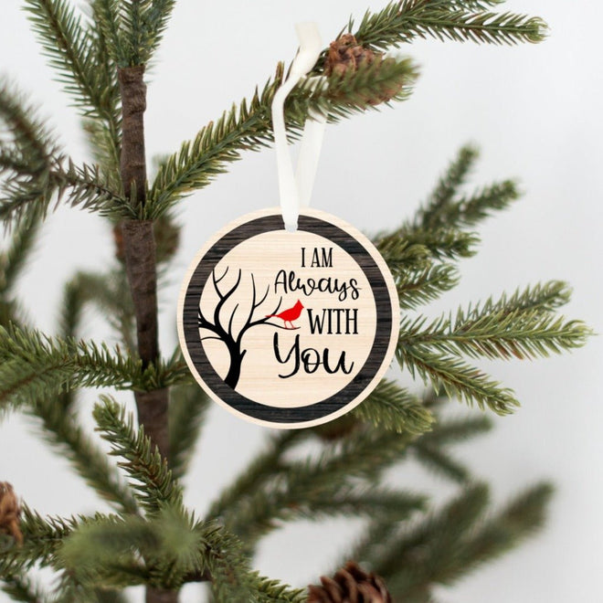 I Am Always with You Christmas Ornament | Farmhouse World