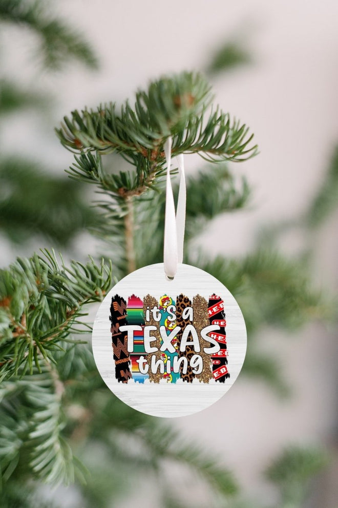 It's a Texas Thing Christmas Ornament | Farmhouse World