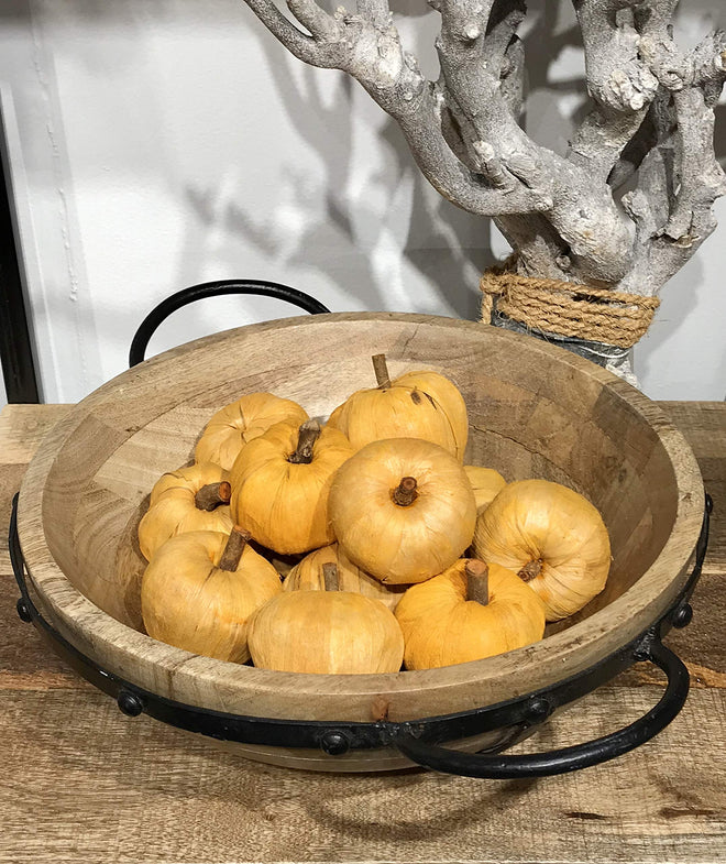 Artificial Small Pumpkins Decorating for Fall, Thanksgiving Decor for Table, or Farmhouse Fall Decor | Farmhouse World