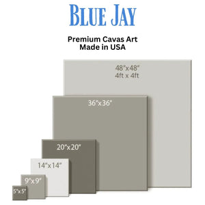Blue Jay Canvas Art | Farmhouse World