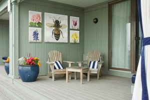 Bluebonnet of Texas Flower Gallery Wrapped Canvas Wall Art - 5" to 48" Sizes | Farmhouse World