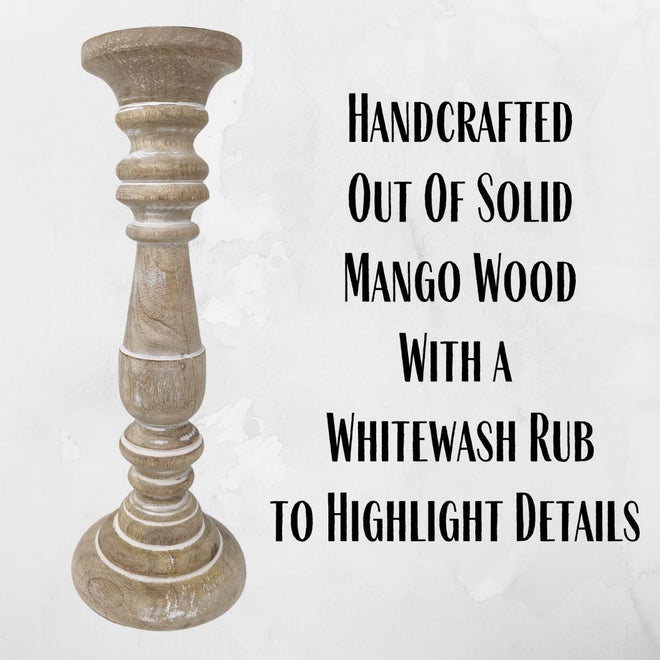 Farmhouse Candle Holders - 4 Styles | Farmhouse World