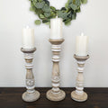 Farmhouse Candle Holders - 4 Styles | Farmhouse World
