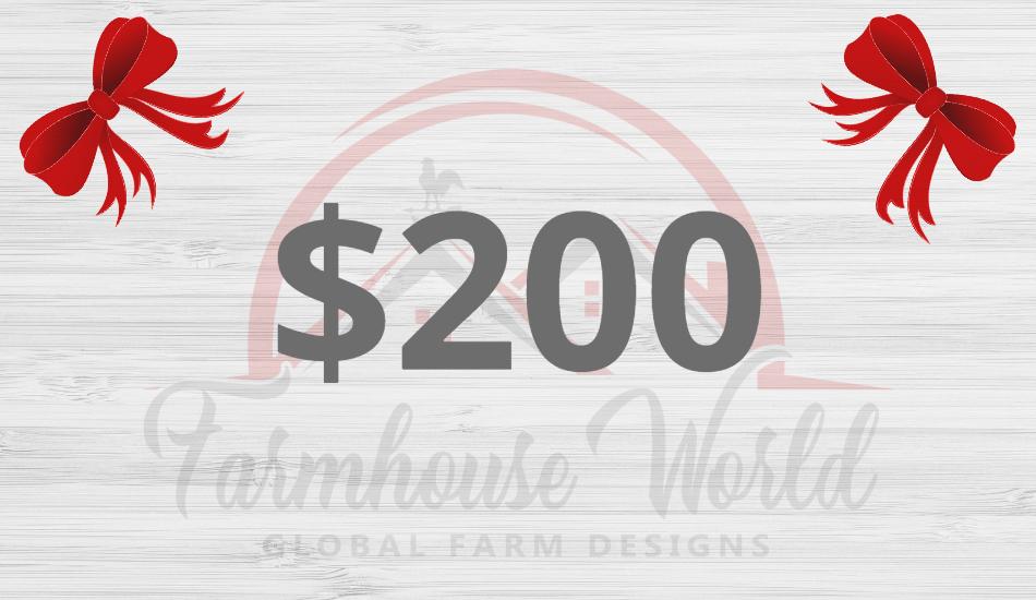 Gift Card for FarmhouseWorld.com | Farmhouse World