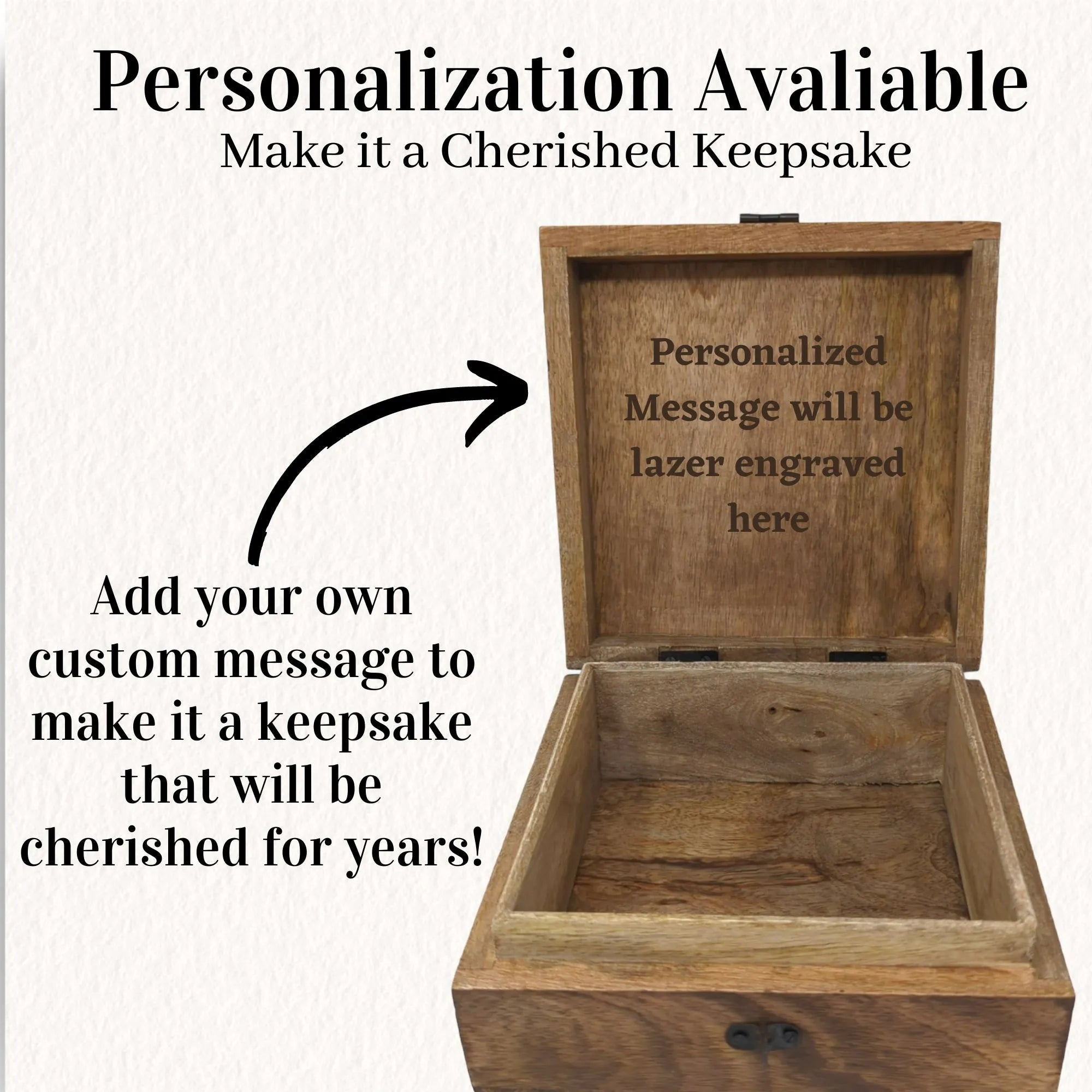 Hand-Carved "Tree of Love" Box | Farmhouse World