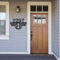 Initial Monogram Address Metal Sign | Farmhouse World