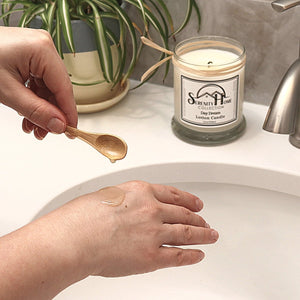 Massage Lotion Candle Infused with Essential Oils | Farmhouse World