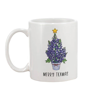 Merry Texmas Bluebonnet Mug | Farmhouse World