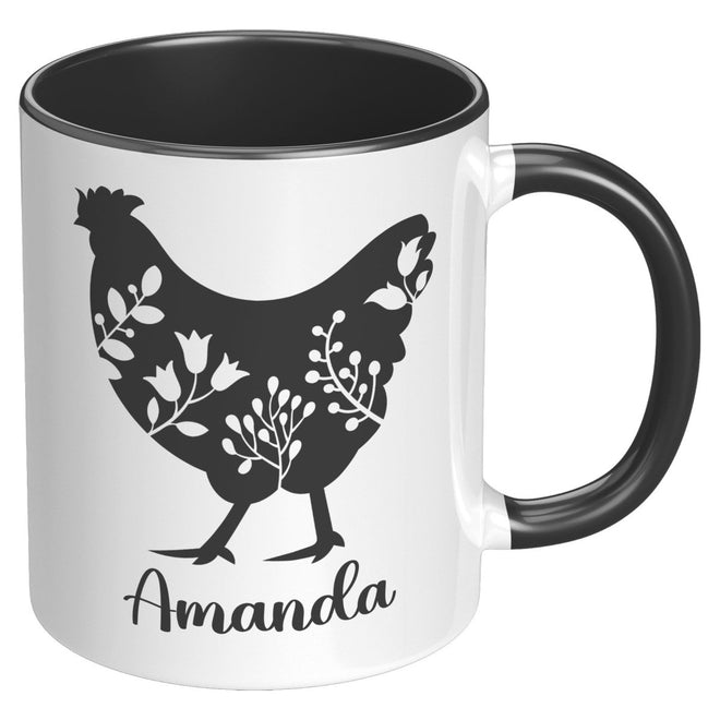 Personalized Chicken Mug | Farmhouse World