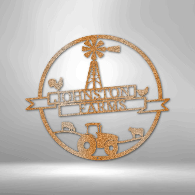 Personalized Farm Banner Sign | Farmhouse World