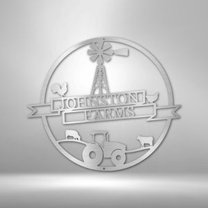 Personalized Farm Banner Sign | Farmhouse World