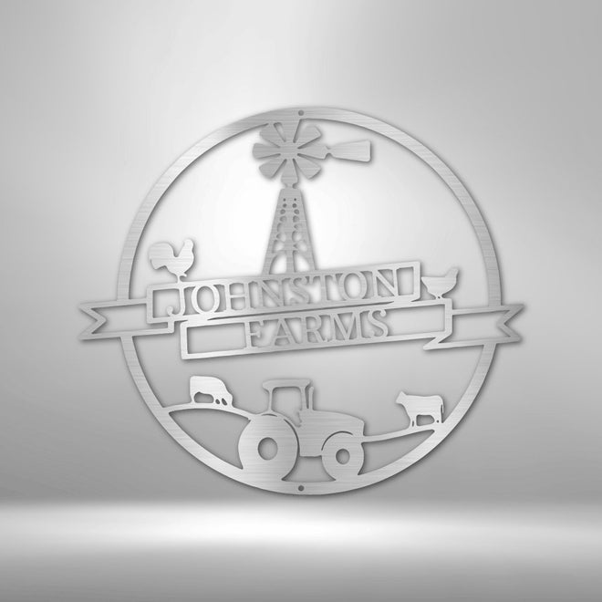 Personalized Farm Banner Sign | Farmhouse World