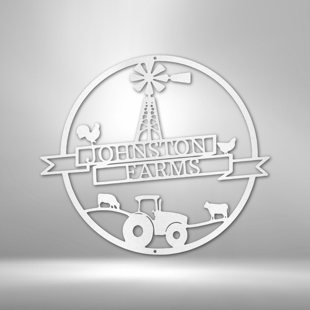 Personalized Farm Banner Sign | Farmhouse World