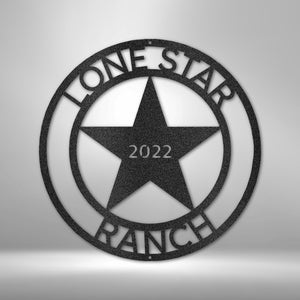 Personalized Star Decor Sign | Farmhouse World