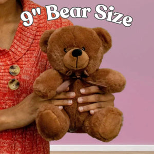 Soft love teddy 9" bear romantic gift for wife