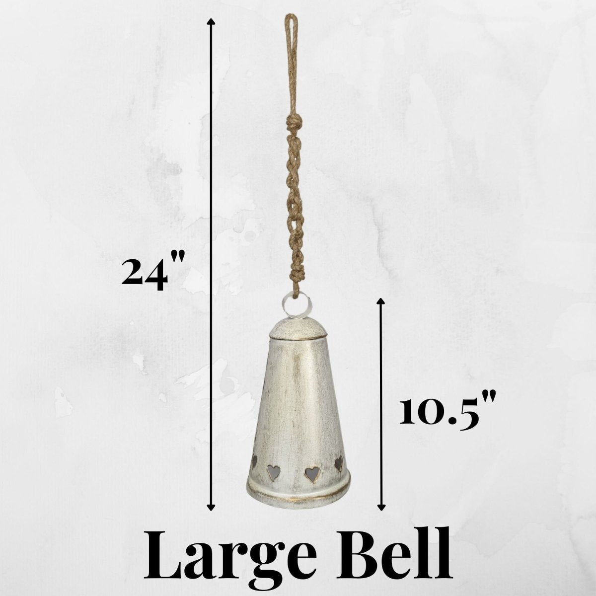 Rustic Elegant Wedding Bells: Set of 3 | Farmhouse World