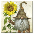 Sunflower Gnome Canvas Art