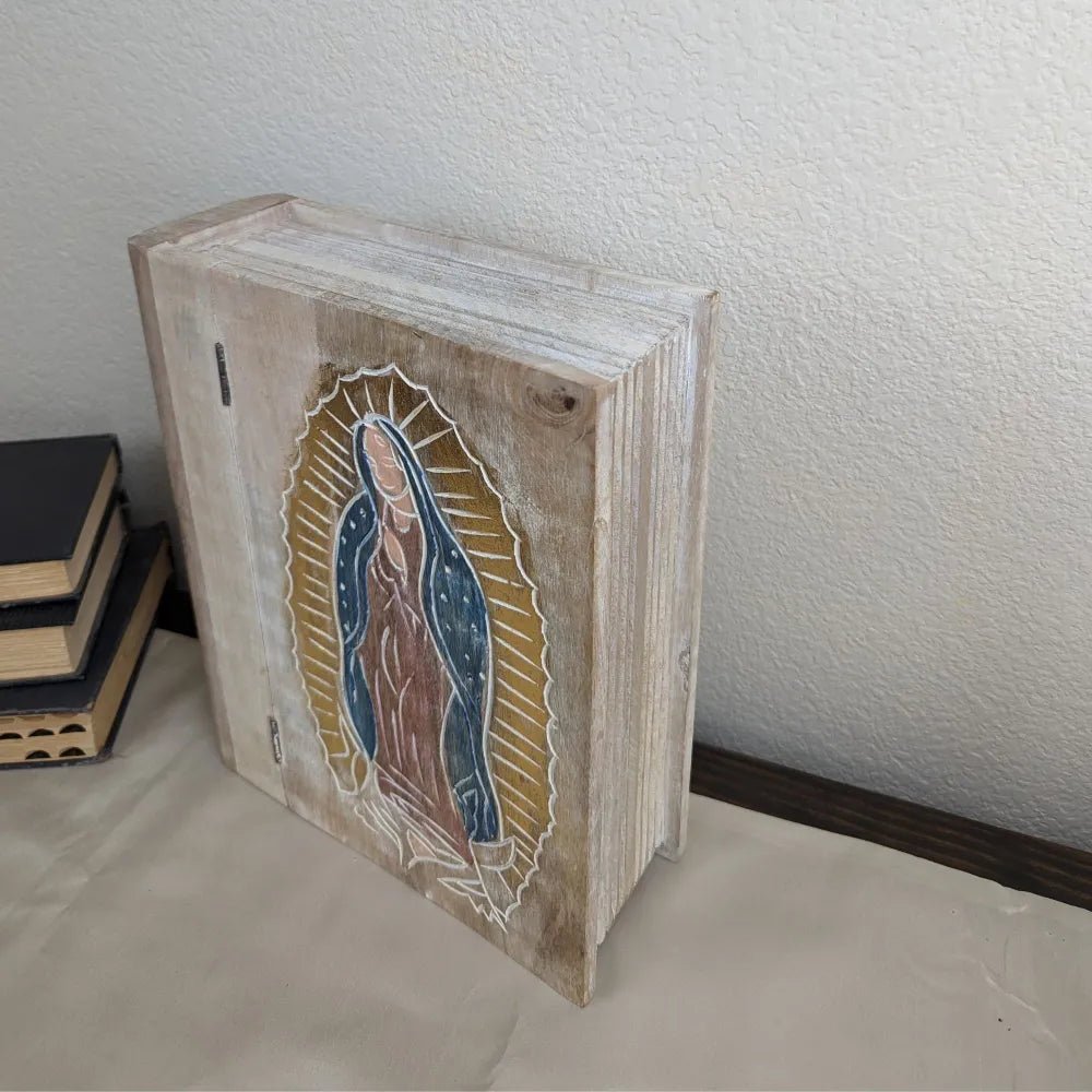 Virgin of Guadalupe Bible Box | Farmhouse World