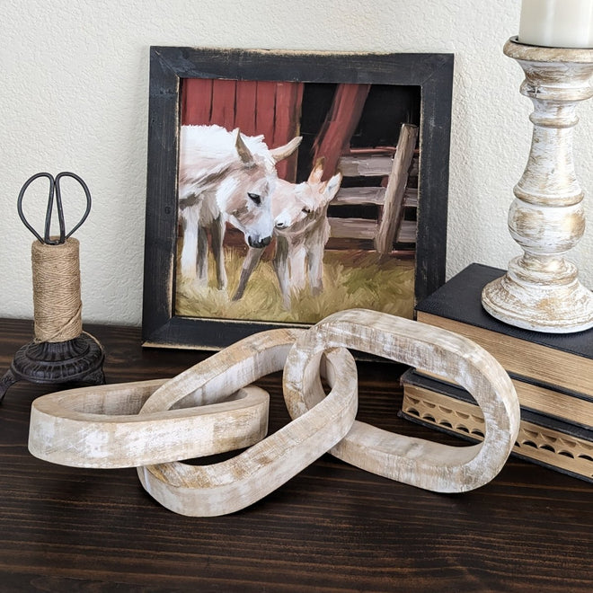 Wood Chain Decor - 3 Colors | Farmhouse World