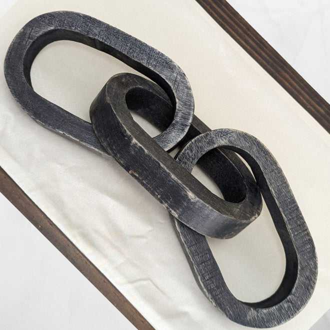 Wood Chain Decor - 3 Colors | Farmhouse World