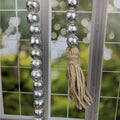 Wooden Bead Garland - Silver or Gold | Farmhouse World