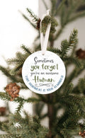 Awesome Human Christmas Ornament | Farmhouse World