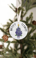 Bluebonnet Merry Texmas Ornament - Bluebonnet Christmas Tree | Farmhouse World